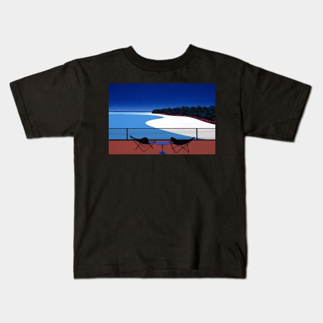 hiroshi nagai Kids T-Shirt by QualityArtFirst